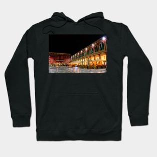 Evening in the Plaza, Split Hoodie